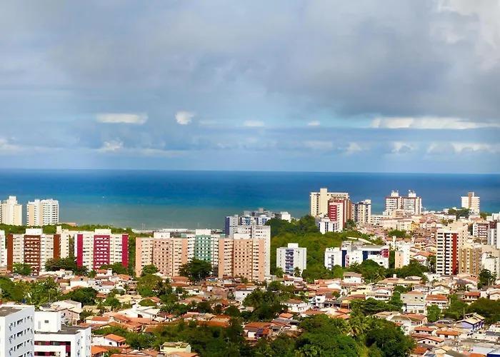 Apto 28 Andar, Vista Mar, Piscina, Garagem, Academia, Ao Lado Do Shopping