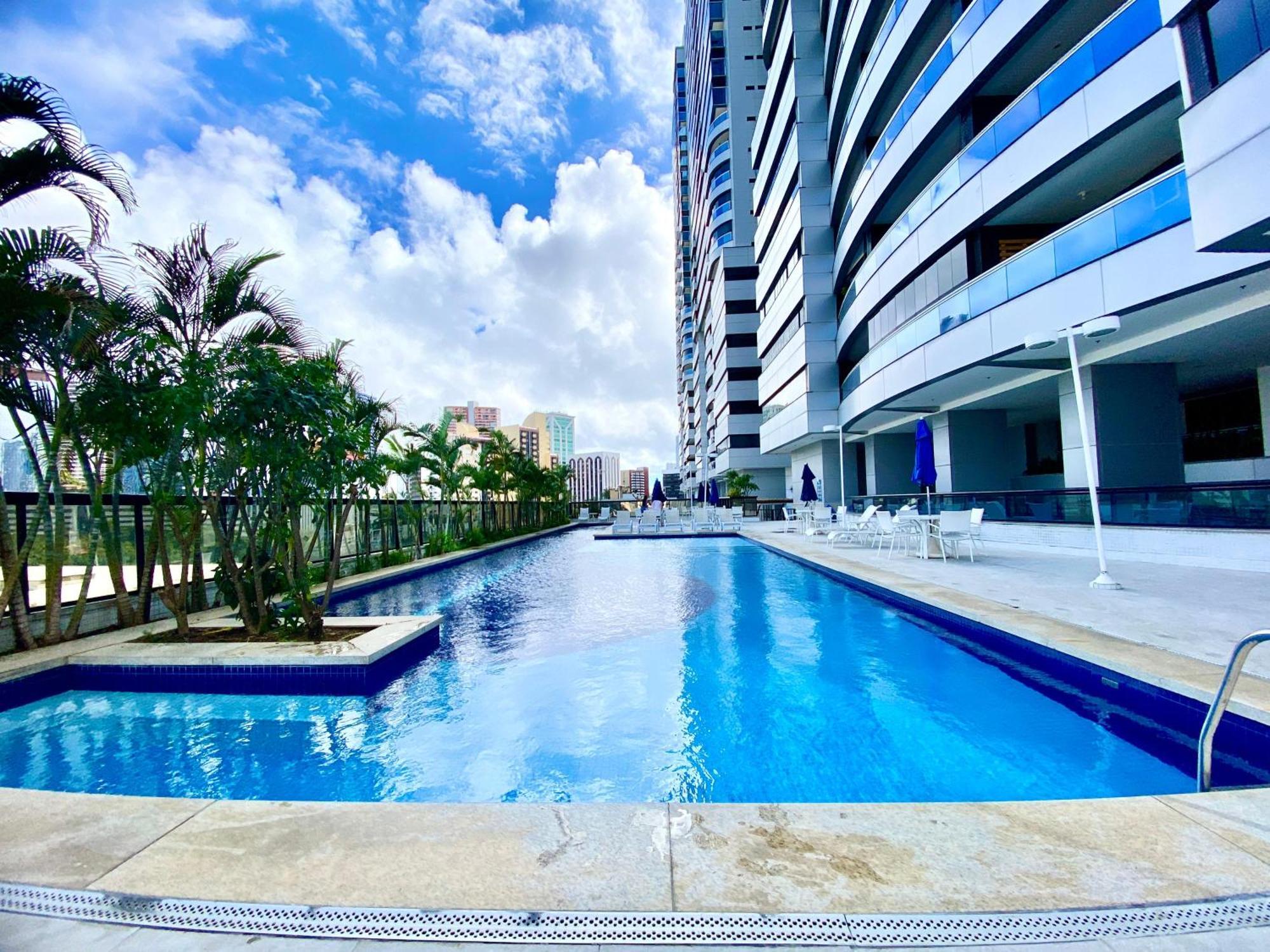 Apto 28 Andar, Vista Mar, Piscina, Garagem, Academia, Ao Lado Do Shopping * Salvador
